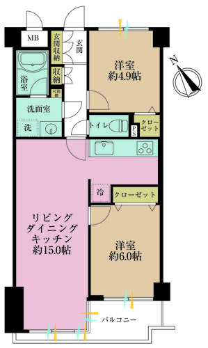 グリーンキャピタル上池台の物件画像