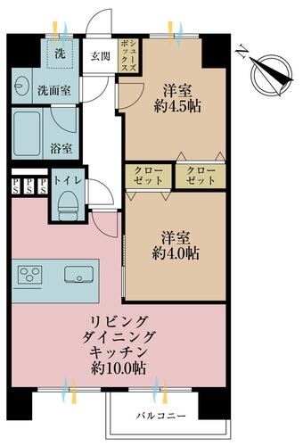 トダカ勝どきコーポの物件画像