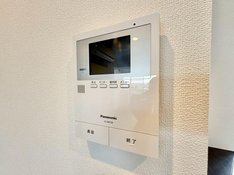 その他 誰が来てもわかる様にモニター付きインターホンを設置。