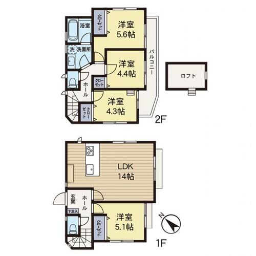 【安心を買うなら、朝日土地建物へ】旭区川井本町 中古戸建の物件画像