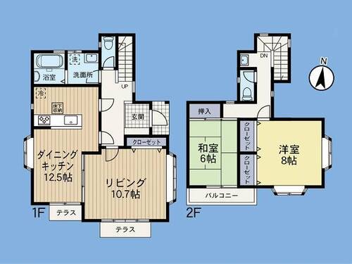 「成瀬」駅　歩13分　町田市高ヶ坂7丁目の物件画像