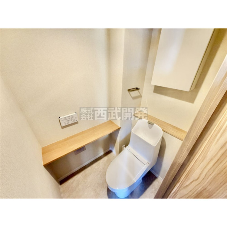 トイレ いつも綺麗に清潔に。洗浄機能付きトイレです。