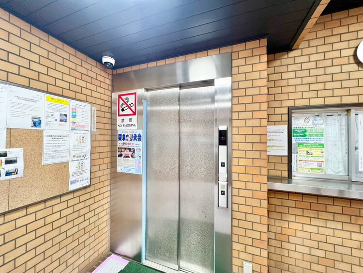 その他 エレベーター完備のため荷物が多くなっても安心。
