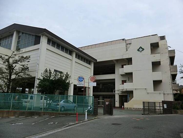 周辺 横浜市立森中学校