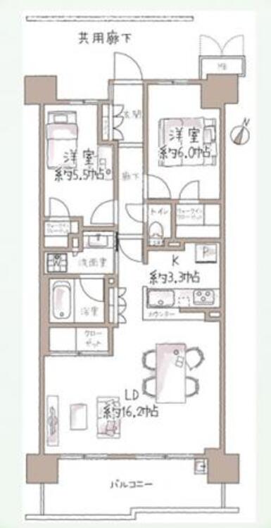 間取り ペットと一緒に快適新生活はいかがでしょうか