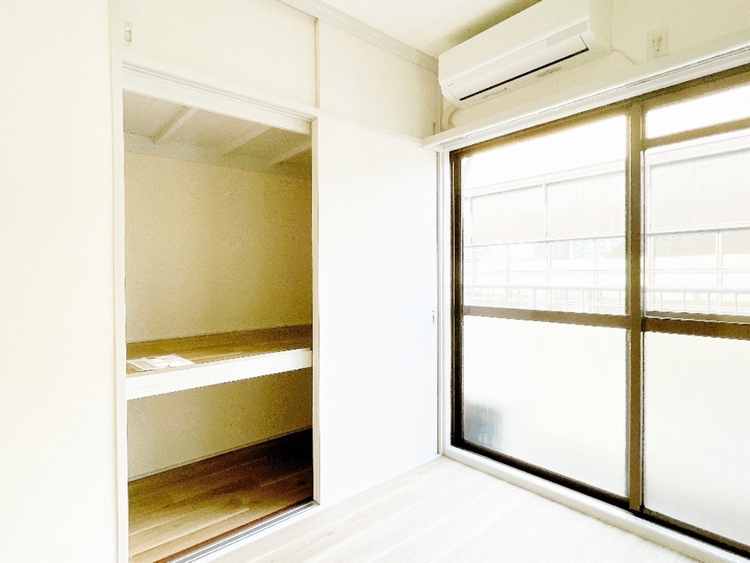 収納 居室にはクローゼットがあり、荷物もスッキリ収納して快適にお過ごしいただけます。