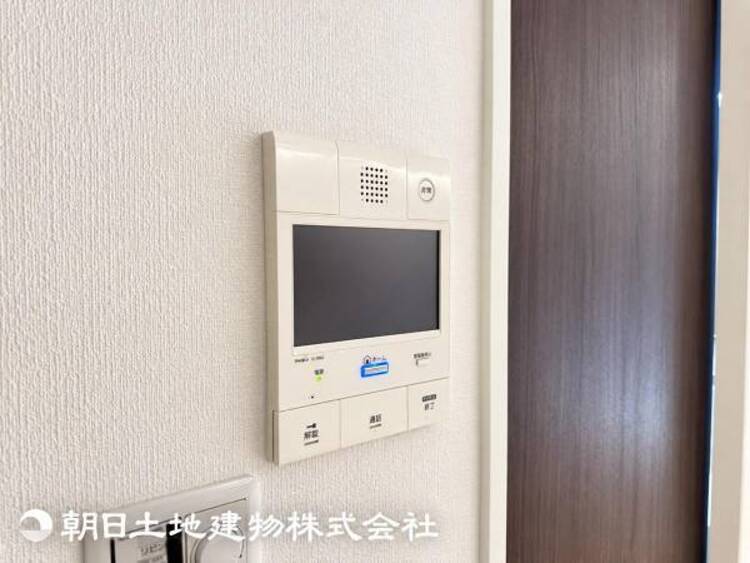 その他 【防犯設備】TVモニター付きインターホンは訪問者のお顔を確認出来安心な機能です！