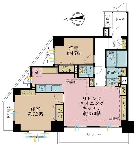 ビクトリアハイム市ヶ谷の物件画像