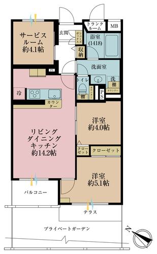 ライオンズマンション大森中央の物件画像
