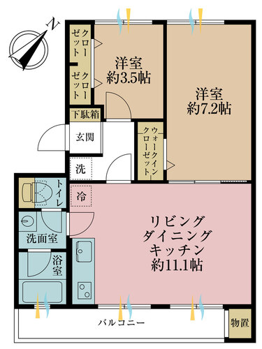 富士コーポの物件画像
