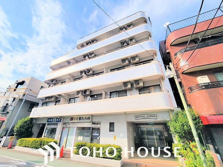 外観 〜「武蔵小山」駅徒歩3分の好立地〜最上階、角部屋住戸〜オートロック付きで安心のセキュリティ〜