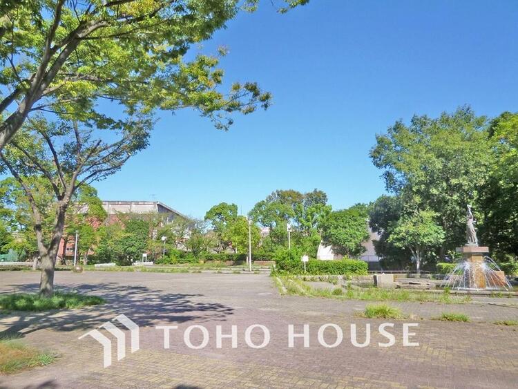 周辺 中原平和公園まで約550m