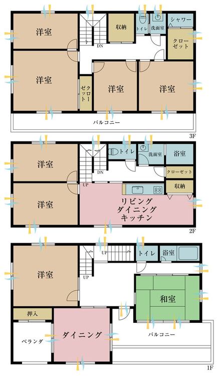 その他 9LDK+S（納戸）、土地面積221.81m2、建物面積297.09m2