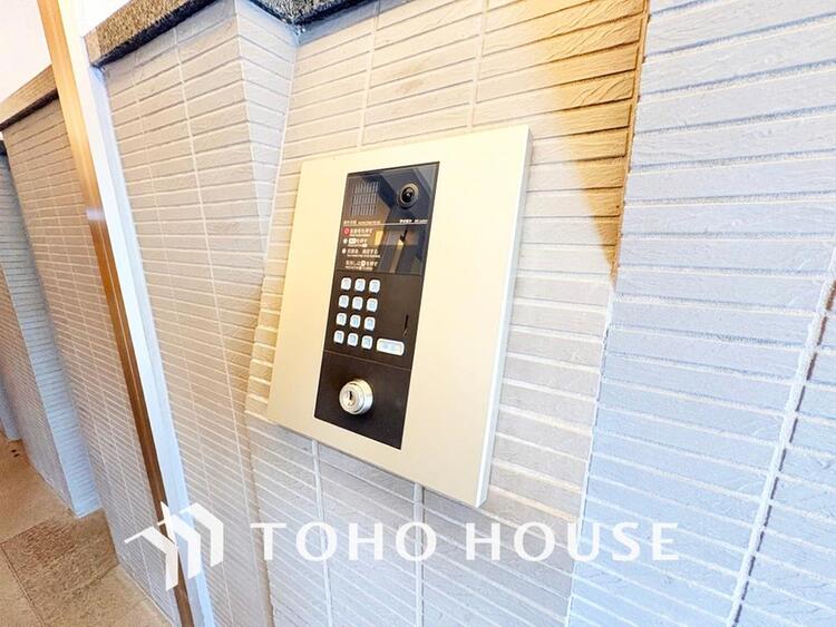 エントランス オートロック付きで安心のセキュリティ