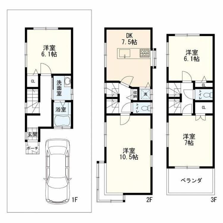 間取り 4DK