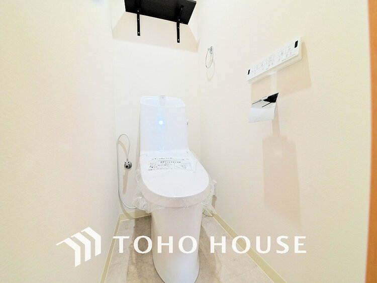 トイレ トイレには快適な温水洗浄便座付
