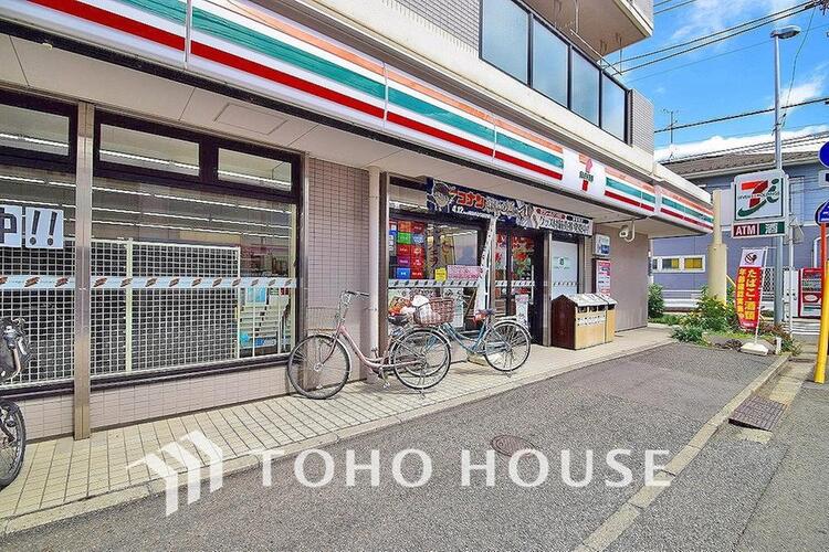 周辺 セブン-イレブン 川崎下小田中東店まで約400m