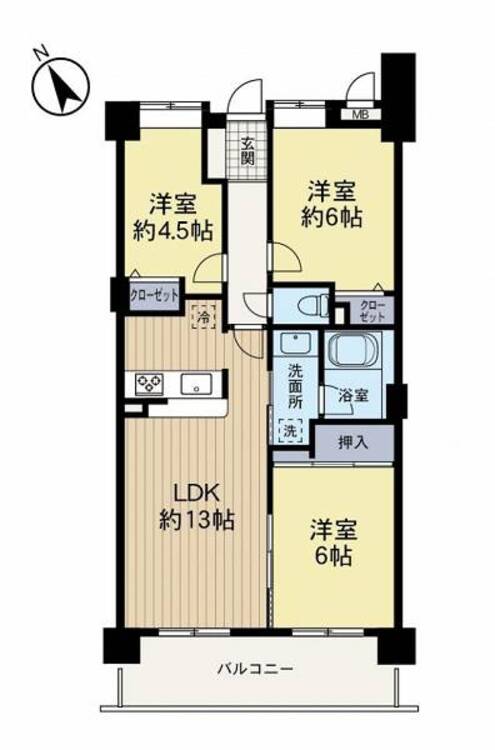 間取り 教育施設が近隣に揃う充実の子育て環境