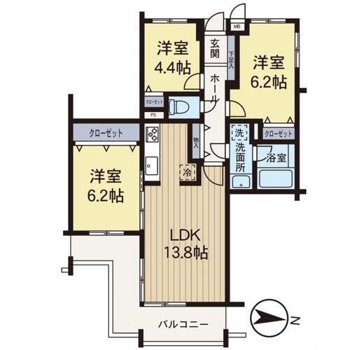 【緑区の物件探しは”地元”朝日土地建物へ】サンヴェール長津田の物件画像