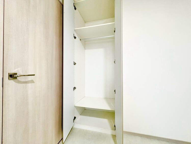 収納 居室にはクローゼットがあり、荷物もスッキリ収納して快適にお過ごしいただけます。