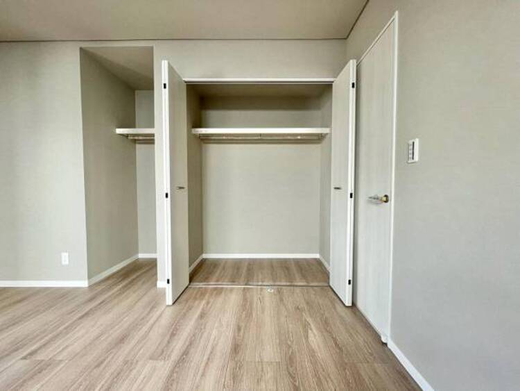 収納 各部屋に収納が充実しており、整理整頓がしやすい設計です。