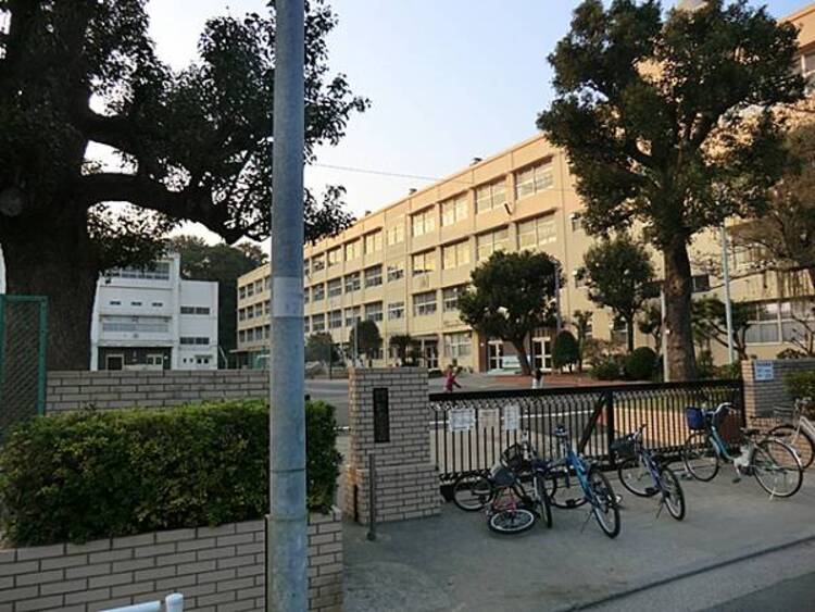 周辺 横浜市立新井小学校	70m	