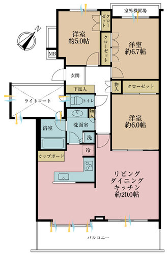 パーク・ハイム氷川台西の物件画像