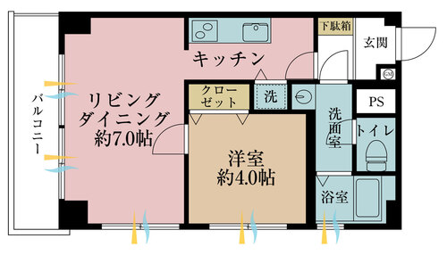 マンション長者町の物件画像