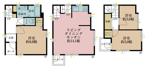 杉並区桃井４丁目戸建ての物件画像