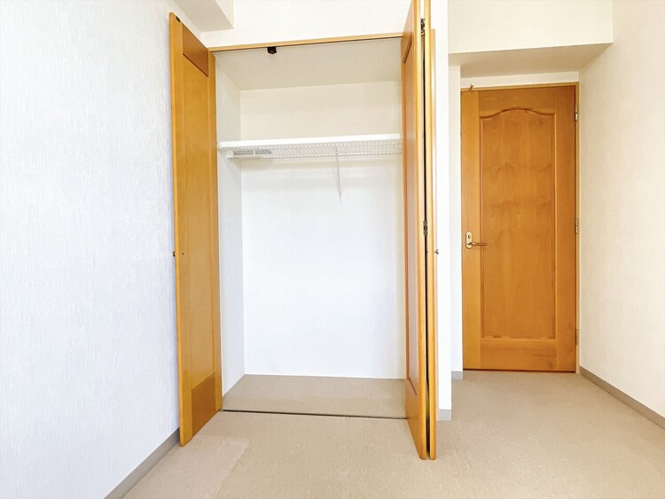 収納 居室にはクローゼットがあり、荷物もスッキリ収納して快適にお過ごしいただけます。