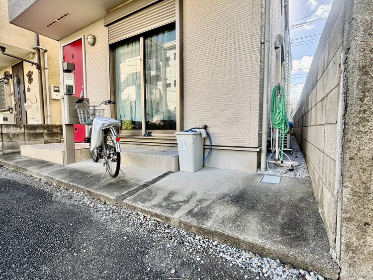 その他 駐輪場も綺麗に整頓されています。