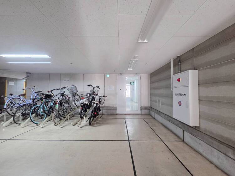 その他 きちんと整備された駐輪場。住む方の心遣いが感じられます。