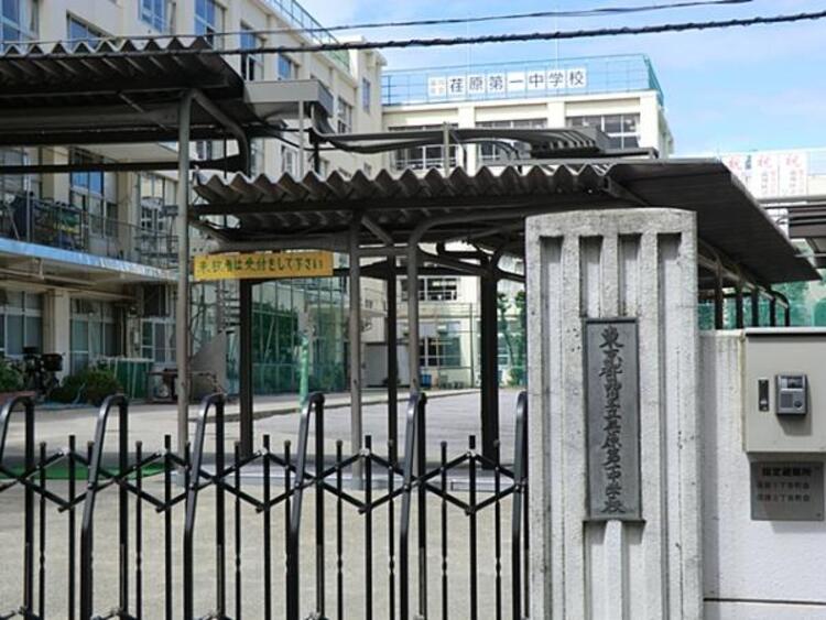 周辺 品川区立荏原第一中学校　590ｍ