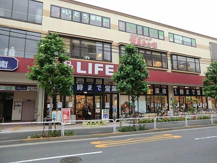 周辺 ライフ大崎百反通店 390m