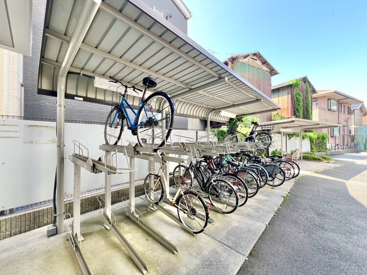 その他 駐輪場も綺麗に整頓されています。※空き状況は都度ご確認下さい。