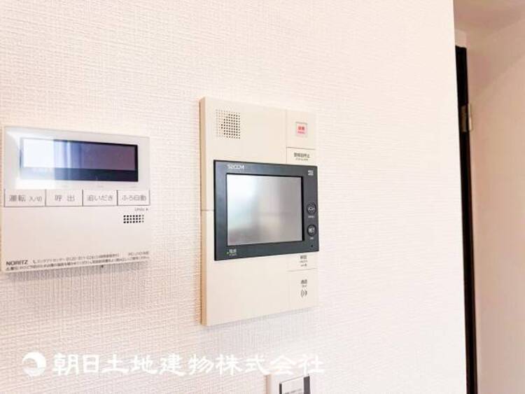 その他 【防犯設備】TVモニター付きインターホンは訪問者のお顔を確認出来安心な機能です！