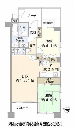 セザール京王堀之内の画像
