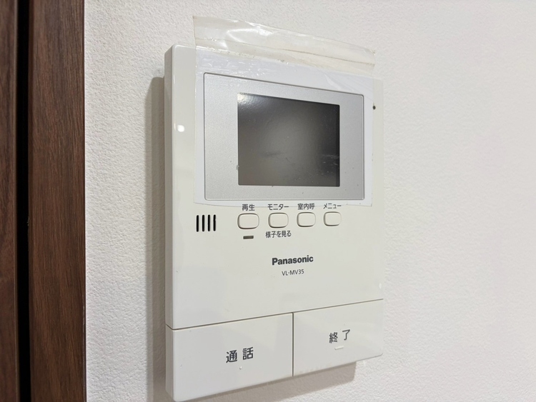 その他 誰が来てもわかる様にモニター付きインターホンを設置。