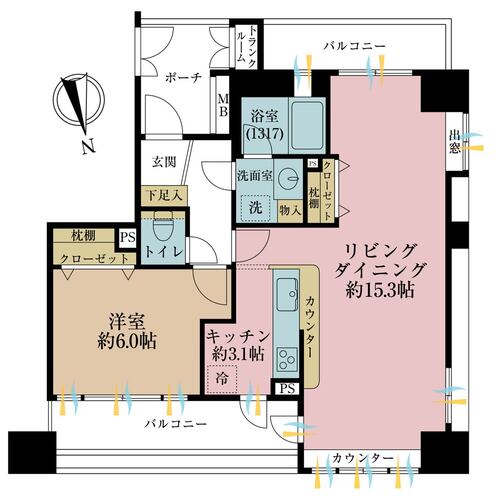 グランベルセントラルステージの物件画像