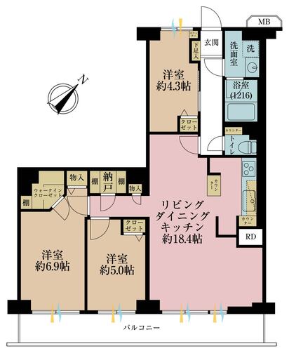 南六郷第２スカイハイツＡ棟の物件画像