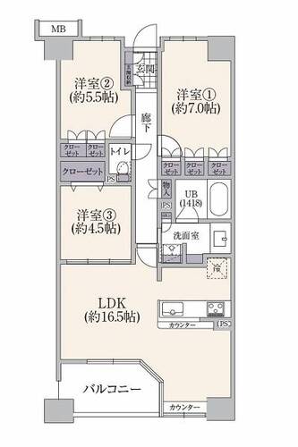 横濱山手テラス壱番館の物件画像