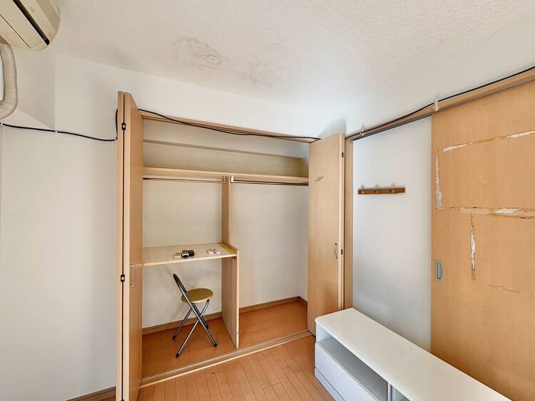 収納 居室にはクローゼットがあり、荷物もスッキリ収納して快適にお過ごしいただけます。
