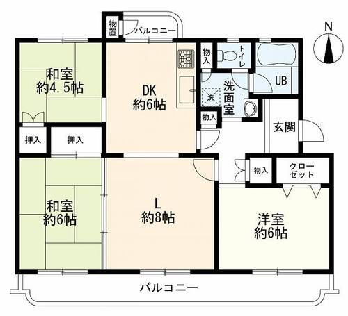 グリーンハイムいずみ野の物件画像