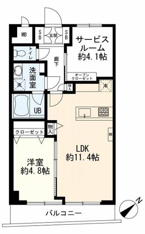 間取り １ＳＬＤＫ