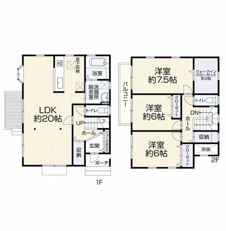 間取り 動線の良い間取りは住む人の使いやすさを一番に考えた設計です！計算されたゆとりとひかりが空間を演出！！永く住むを念頭に日々変化していくライフスタイルにも対応できるように思いやりのつまった間取りです！