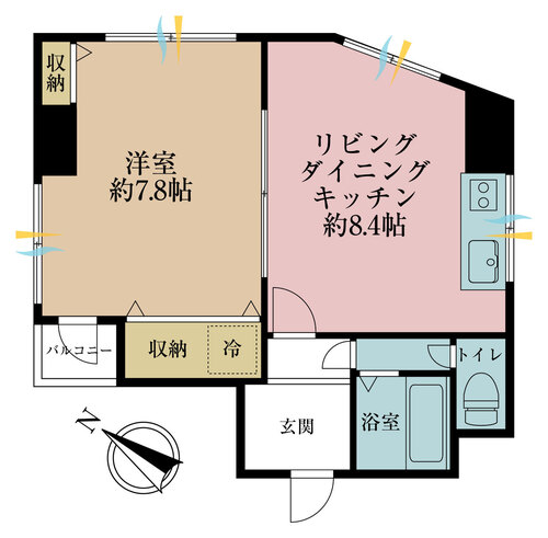 キャピタルプラザ大久保の物件画像