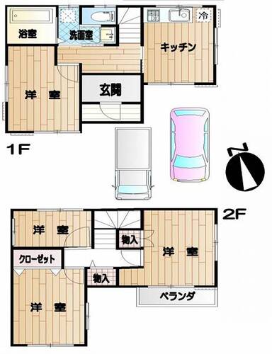 八王子市犬目町の物件画像