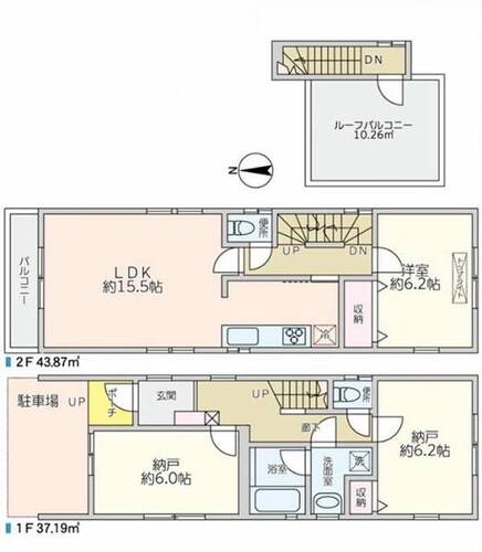 大田区西六郷2丁目　中古一戸建ての物件画像