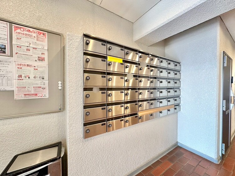 その他 郵便物を受け取るための郵便受けも、きちんと管理されています。
