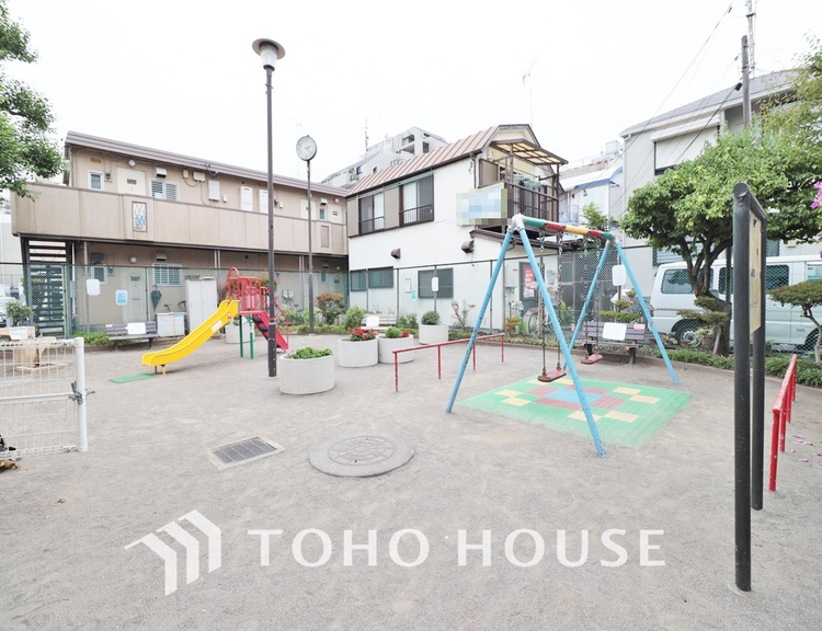 周辺 大田区立久が原二丁目児童公園　距離100m